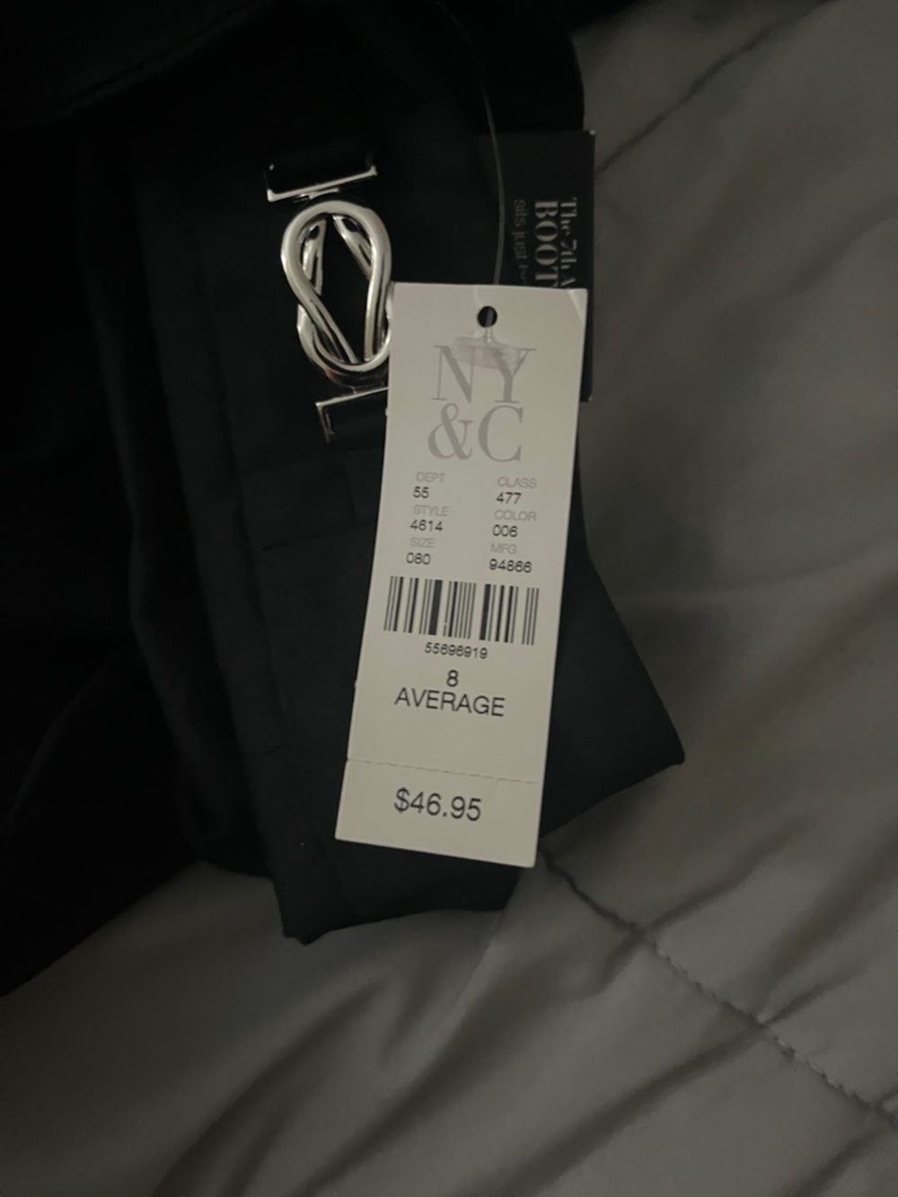 NY & C - Avenue Black Bootcut Stretch Pants - Picture 4 of 4